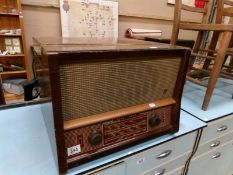 A vintage Ecko radio/record player