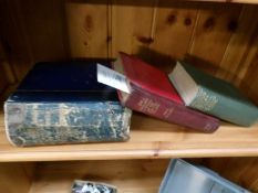 3 old books including medical