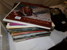 A quantity of LP records including soul and Motown