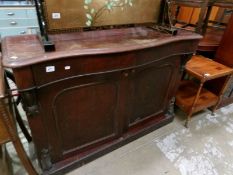 A Victorian mahogany 2 door chiffioniere