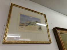 A watercolour by H Taylor (Croyde 1870) signed and dated (Glasgow born artistic polymath who