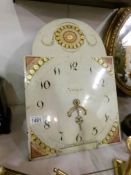 A 30 hour Grandfather clock face and movement