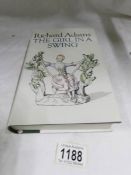 A first edition Richard Adams "The girl in a swing"