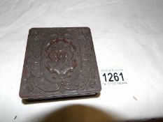 A Victorian Daguerotype case with photograph