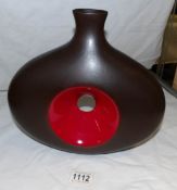A 1950's pottery vase