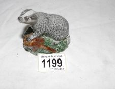 A Beswick Whyte and Mackay badger