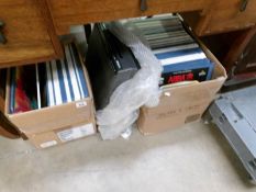 A GEC video disc player together with 84 discs of films and music