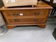 A modern 2 drawer chest