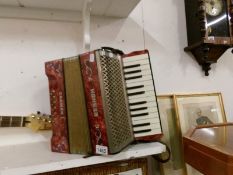 A Hohner Carmen 1 accordian