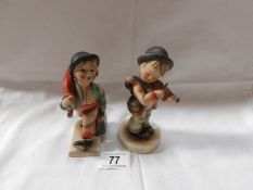 2 M I Hummel figurines