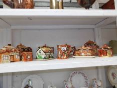 10 items of mainly Price Brothers cottage ware pottery