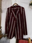 A vintage stripes blazer