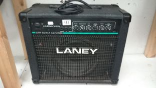A Laney 'Linebacker' 60 watt guitar amplifier