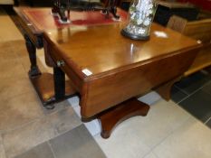 A Victorian mahogany Pembroke table