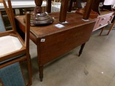 A mahogany Pembroke table