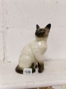 A Beswick Siamese cat