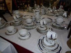Approximately 50 pieces of Bavarian tea and dinner ware