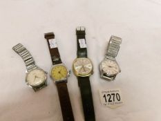 4 wristwatches including a 'Rone'