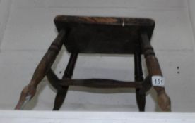 A 19th century stool