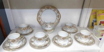 A 15 piece Noritake tea set