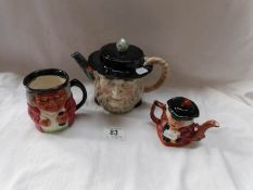 A Beswick character jug 'Peggotty' teapot,