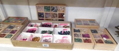 A large collection of lapidary stones