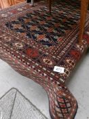 An Arabian style rug