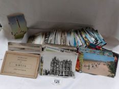 A mixed lot of postcards including some Lincolnshire