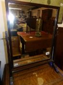 A 19th century toilet mirror