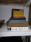 A quantity of railway books