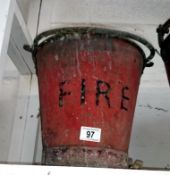 A FIRE BUCKET