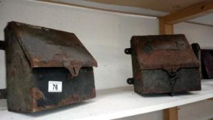 2 GWR storage boxes