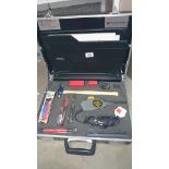 A cased security marking tool and accessories