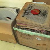 2 boxes of 78 rpm records