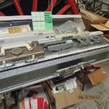 A Knitmaster knitting machine