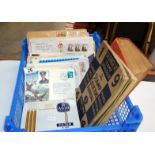 A quantity of first day covers & GB Mint stamps,