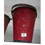 A fire bucket