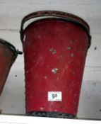 A fire bucket