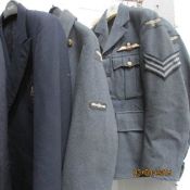 A quantity of RAF tunics