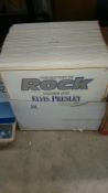 A 40 volume collection 'History of Rock' LP records