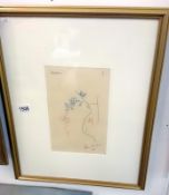 A Jean Cocteau signed print entitled Orphee