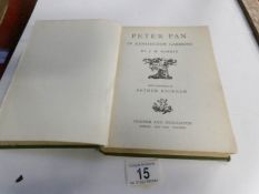 An early J M Barrie 'Peter Pan' illustrated by Arthur Rackham