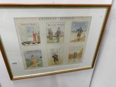 A 1920/30's design board in watercolours for various advertising posters etc by James R Mason