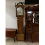 An early 19th century oak long case clock, Thomas Revis,