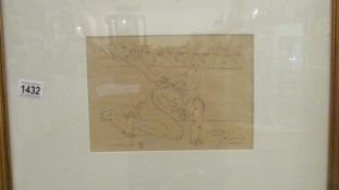 A signed print by Pablo Picasso from the Volland suite series