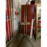 An artist's easel