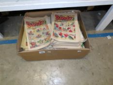 A quantity of 1980's comics