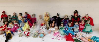 24 Disney character dolls