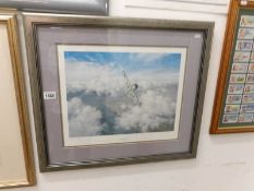 A framed and glazed Gerald Coulson proof copy 'High Spirits 1940'