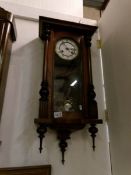 A Vienna wall clock,